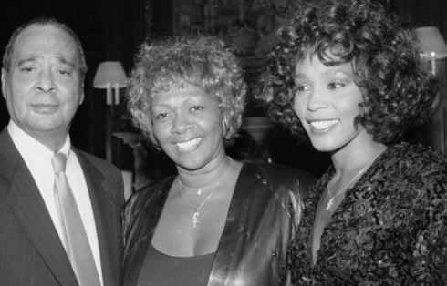 Michael Houston parents and sister Whitney Houston.